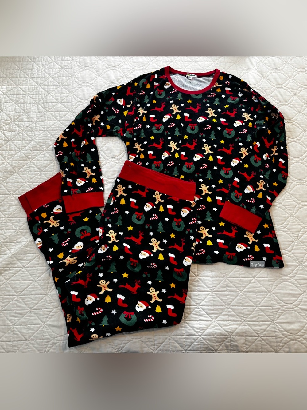Tipsy Elves Cookie Cutter Men’s Christmas Pajamas